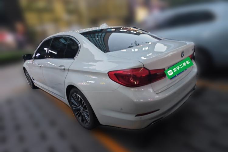Used BMW 5 Series 2019 530Li Luxury Edition Premium Package Rear Left 45 Deg
