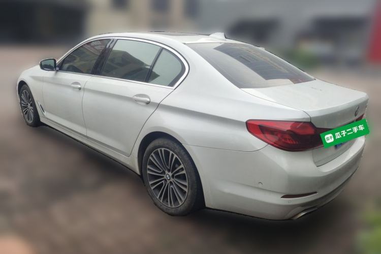 Used BMW 5 Series 2019 530Li Luxury Edition Premium Package Rear Left 45 Deg