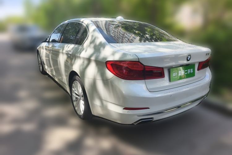 Used BMW 5 Series 2019 525Li Luxury Package Rear Left 45 Deg