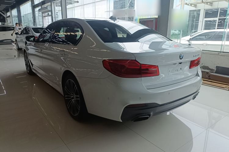Used BMW 5 Series 2019 530Li Leading Model M Sport Package Rear Left 45 Deg