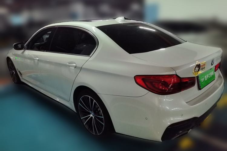 Used BMW 5 Series 2019 Facelifted 530Li Leading Edition M Sport Package Rear Left 45 Deg