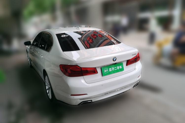 Used BMW 5 Series 2019 525Li Luxury Package Rear Left 45 Deg