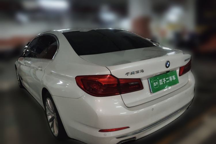 Used BMW 5 Series 2019 530Li Leading Model Luxury Package Rear Left 45 Deg