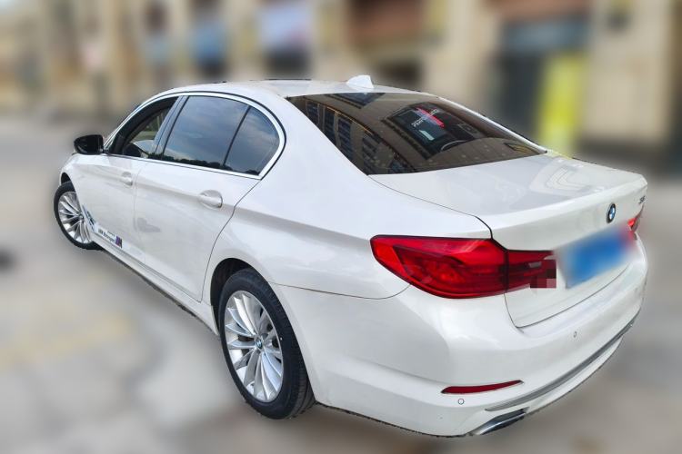 Used BMW 5 Series 2019 Facelifted 525Li Luxury Package Rear Left 45 Deg