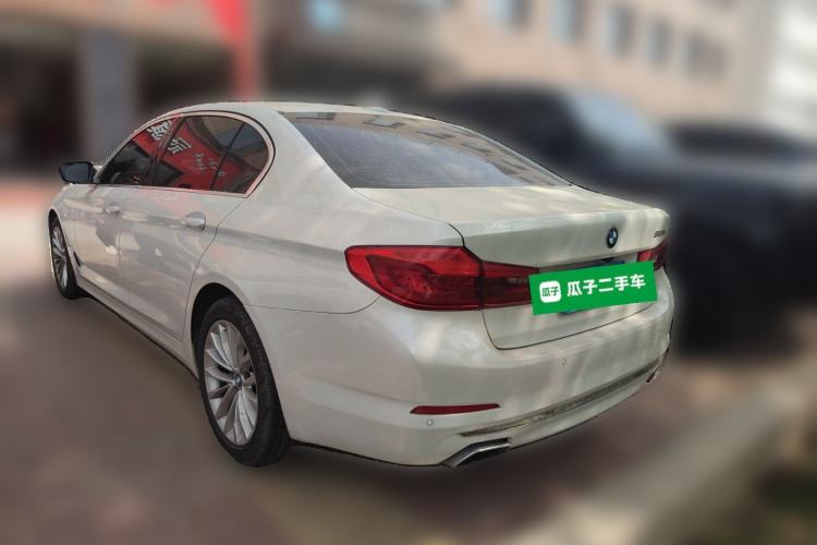 Used BMW 5 Series 2019 Facelifted 525Li Luxury Package Rear Left 45 Deg