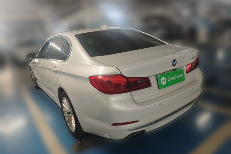 Used BMW 5 Series 2019 530Li Leading Model Luxury Package Rear Left 45 Deg