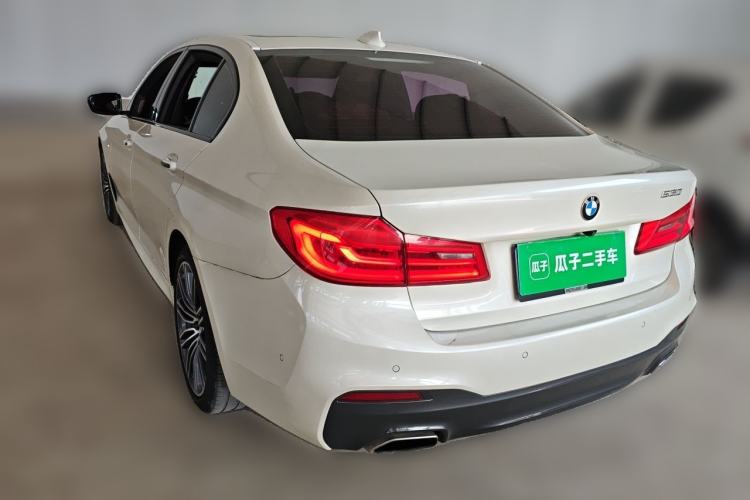 Used BMW 5 Series 2019 530Li Leading Model M Sport Package Rear Left 45 Deg