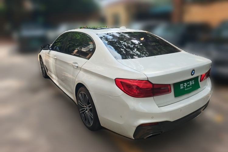 Used BMW 5 Series 2019 530Li Leading Model M Sport Package Rear Left 45 Deg