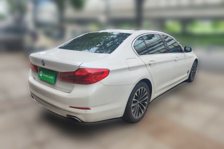 Used BMW 5 Series 2019 530Li xDrive Luxury Package Rear Right 45 Deg