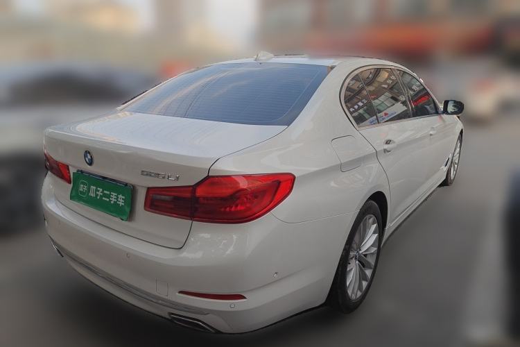 Used BMW 5 Series 2019 525Li Luxury Package Rear Right 45 Deg