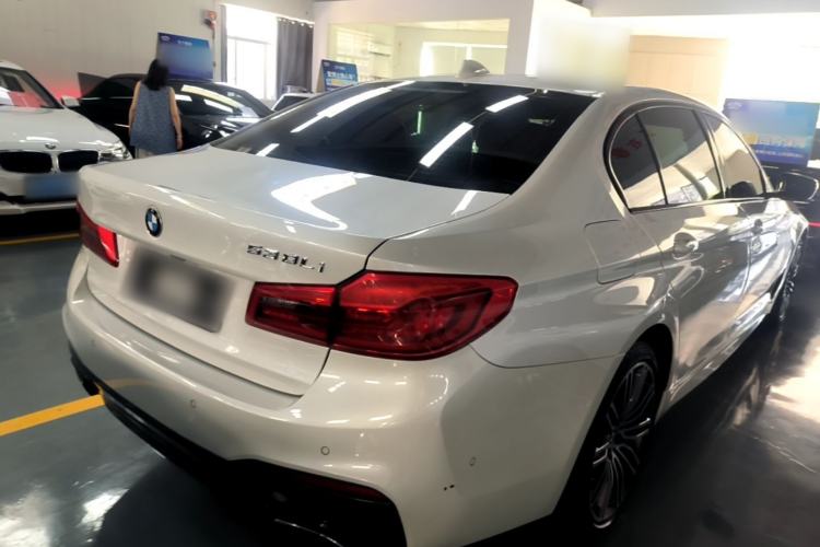Used BMW 5 Series 2019 530Li Leading Model M Sport Package Rear Right 45 Deg