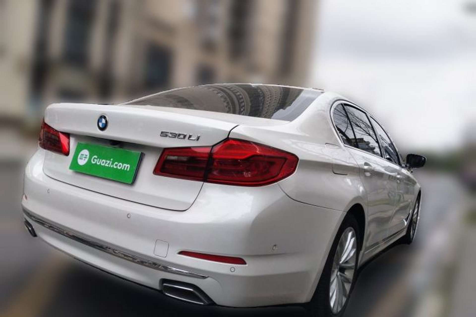 Used BMW 5 Series 2019 Facelifted 530Li Leading Edition Luxury Package Rear Right 45 Deg