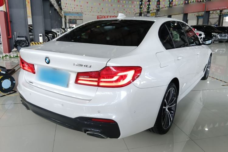 Used BMW 5 Series 2019 Restyled 530Li Luxury Edition M Sport Package Rear Right 45 Deg