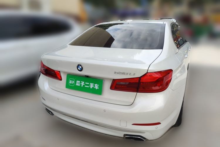 Used BMW 5 Series 2019 Facelifted 530Li Leading Edition Luxury Package Rear Right 45 Deg