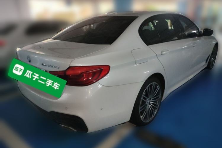 Used BMW 5 Series 2019 530Li Leading Model M Sport Package Rear Right 45 Deg