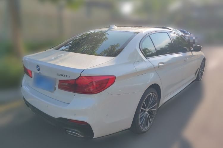 Used BMW 5 Series 2019 Facelifted 530Li Leading Edition M Sport Package Rear Right 45 Deg