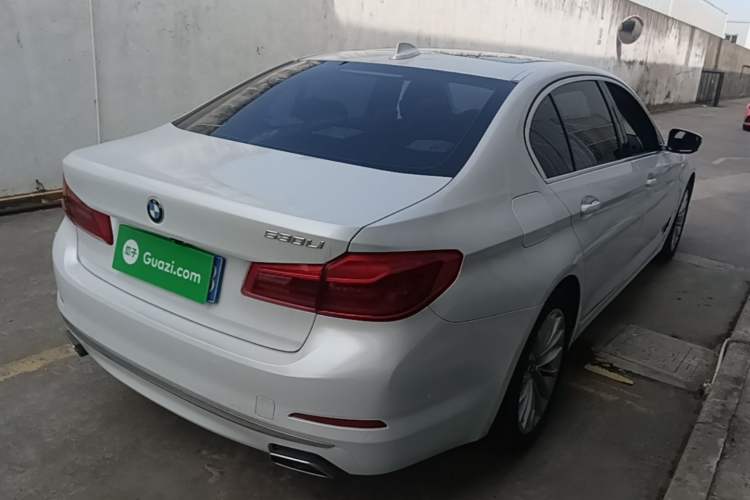 Used BMW 5 Series 2019 Facelifted 530Li Luxury Edition Premium Package Rear Right 45 Deg