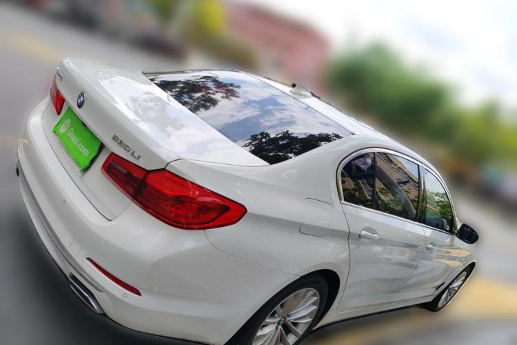 Used BMW 5 Series 2019 530Li Leading Model Luxury Package Rear Right 45 Deg