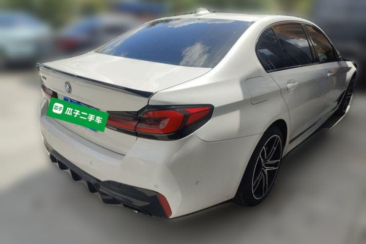 Used BMW 5 Series 2019 530Li Leading Model M Sport Package Rear Right 45 Deg