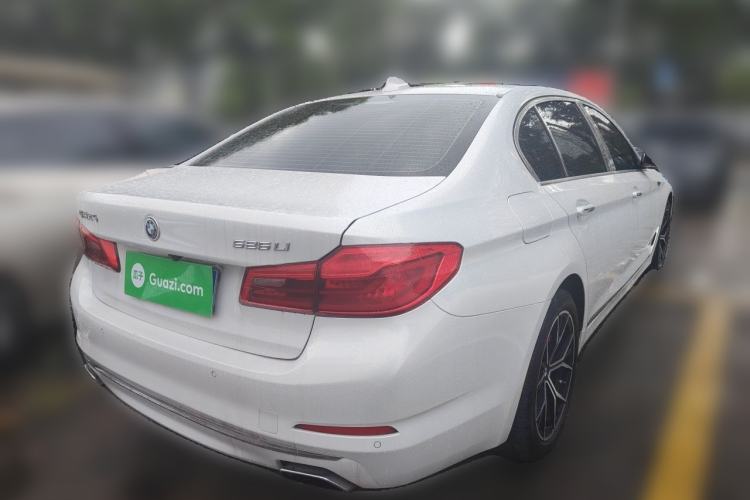 Used BMW 5 Series 2019 Facelifted 525Li Luxury Package Rear Right 45 Deg