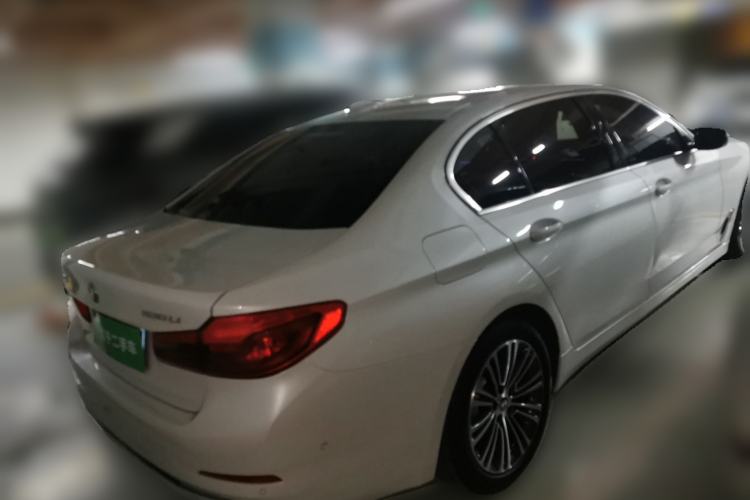 Used BMW 5 Series 2019 530Li Luxury Edition Premium Package Rear Right 45 Deg
