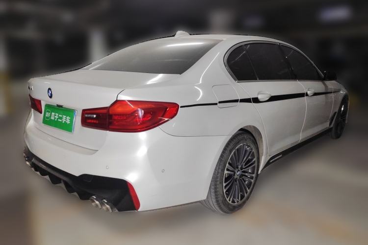 Used BMW 5 Series 2019 530Li Luxury Edition Premium Package Rear Right 45 Deg