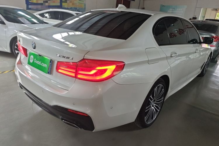 Used BMW 5 Series 2019 530Li Luxury Edition M Sport Package Rear Right 45 Deg