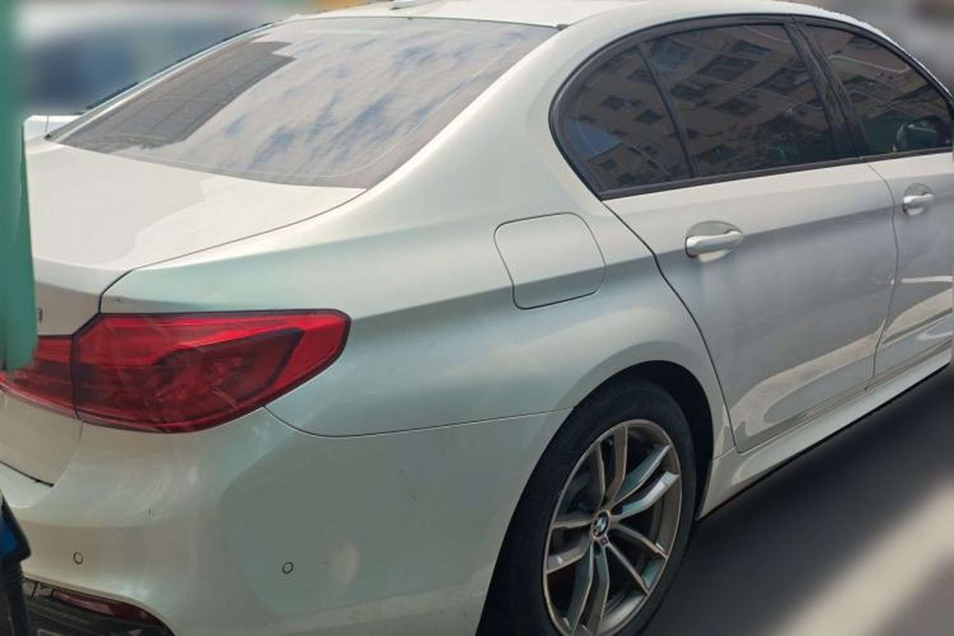Used BMW 5 Series 2019 525Li M Sport Package Rear Right 45 Deg