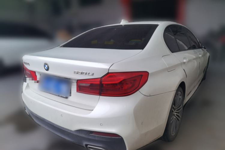 Used BMW 5 Series 2019 530Li Leading Model M Sport Package Rear Right 45 Deg