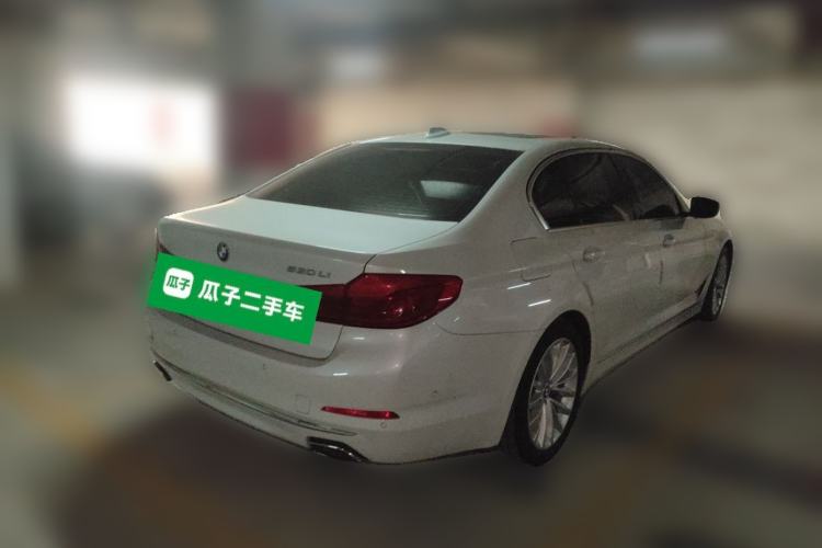 Used BMW 5 Series 2019 Facelifted 530Li Luxury Edition Premium Package Rear Right 45 Deg