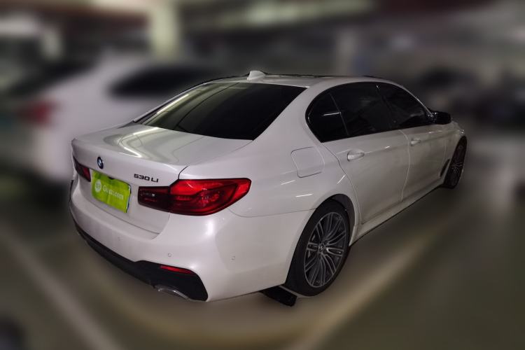 Used BMW 5 Series 2019 530Li Leading Model M Sport Package Rear Right 45 Deg