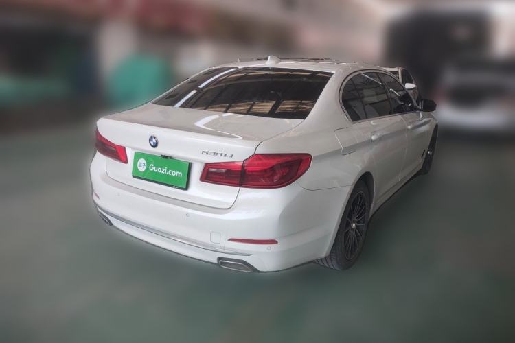 Used BMW 5 Series 2019 Facelifted 530Li Leading Edition Luxury Package Rear Right 45 Deg