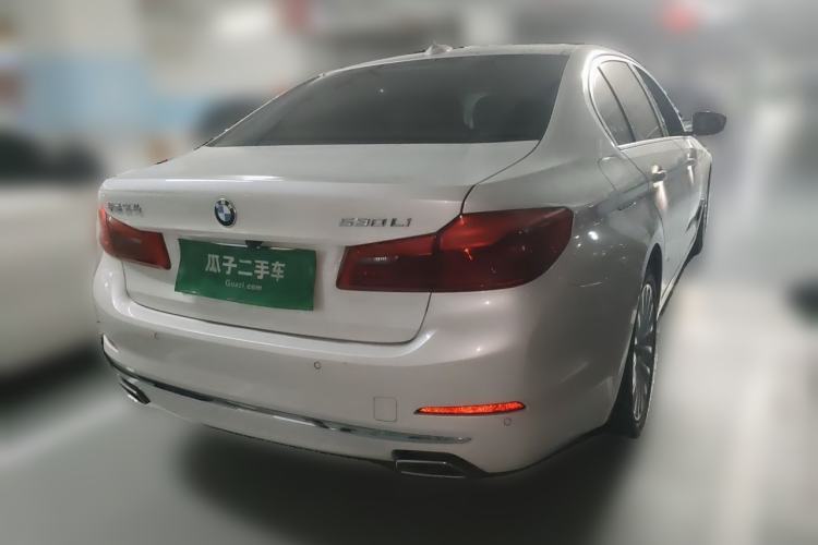 Used BMW 5 Series 2019 530Li Leading Model Luxury Package Rear Right 45 Deg