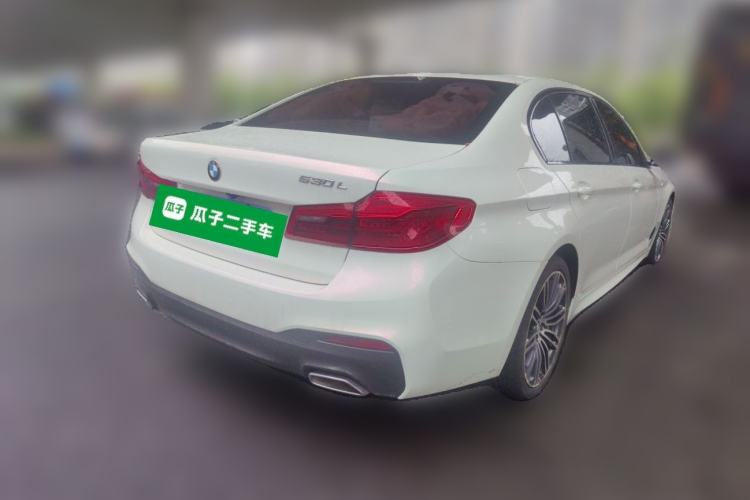 Used BMW 5 Series 2019 530Li Leading Model M Sport Package Rear Right 45 Deg
