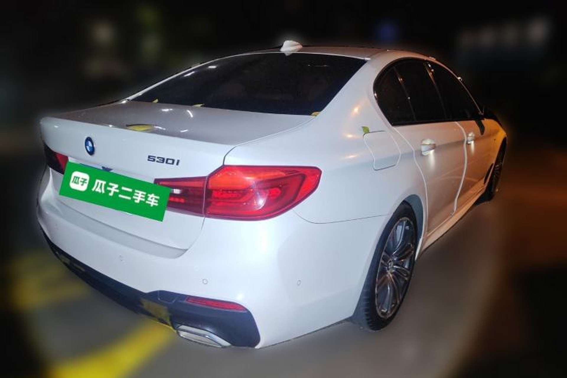 Used BMW 5 Series 2019 530i M Sport Package Rear Right 45 Deg