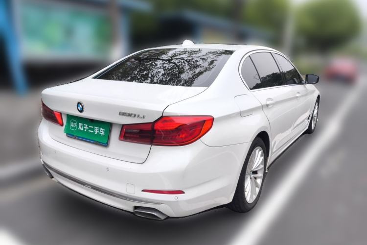 Used BMW 5 Series 2019 Facelifted 530Li Leading Edition Luxury Package Rear Right 45 Deg