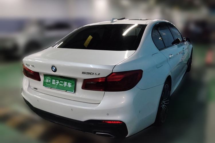 Used BMW 5 Series 2019 530Li xDrive M Sport Package Rear Right 45 Deg