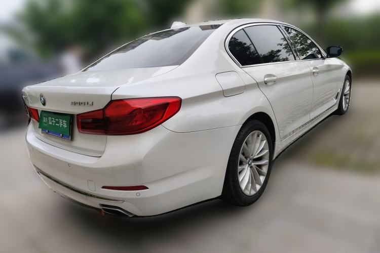 Used BMW 5 Series 2019 530Li Leading Model Luxury Package Rear Right 45 Deg