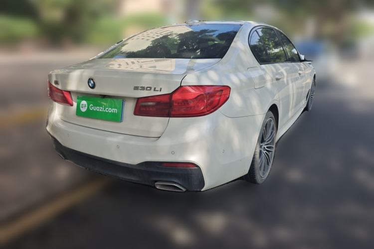 Used BMW 5 Series 2019 Restyled 530Li Luxury Edition M Sport Package Rear Right 45 Deg