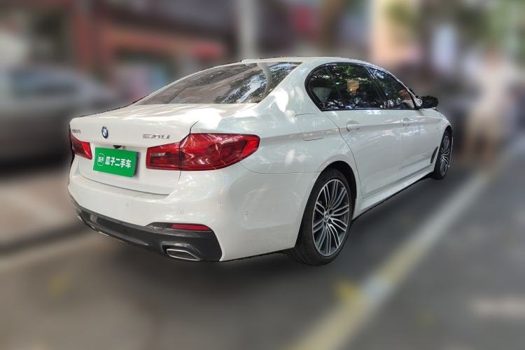 Used BMW 5 Series 2019 530Li Leading Model M Sport Package Rear Right 45 Deg