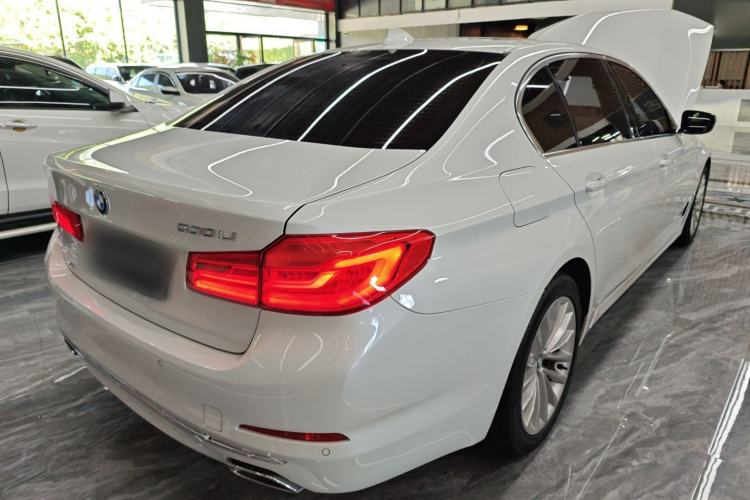 Used BMW 5 Series 2019 530Li xDrive Luxury Package Rear Right 45 Deg