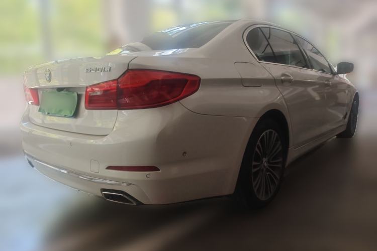 Used BMW 5 Series 2019 530Li Luxury Edition Premium Package Rear Right 45 Deg