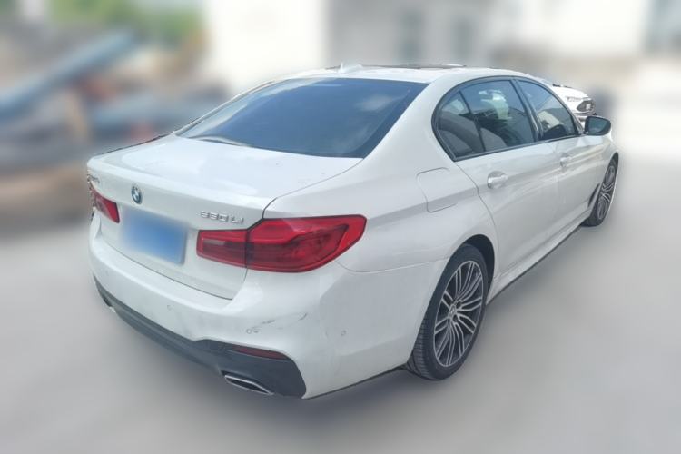 Used BMW 5 Series 2019 530Li Leading Model M Sport Package Rear Right 45 Deg