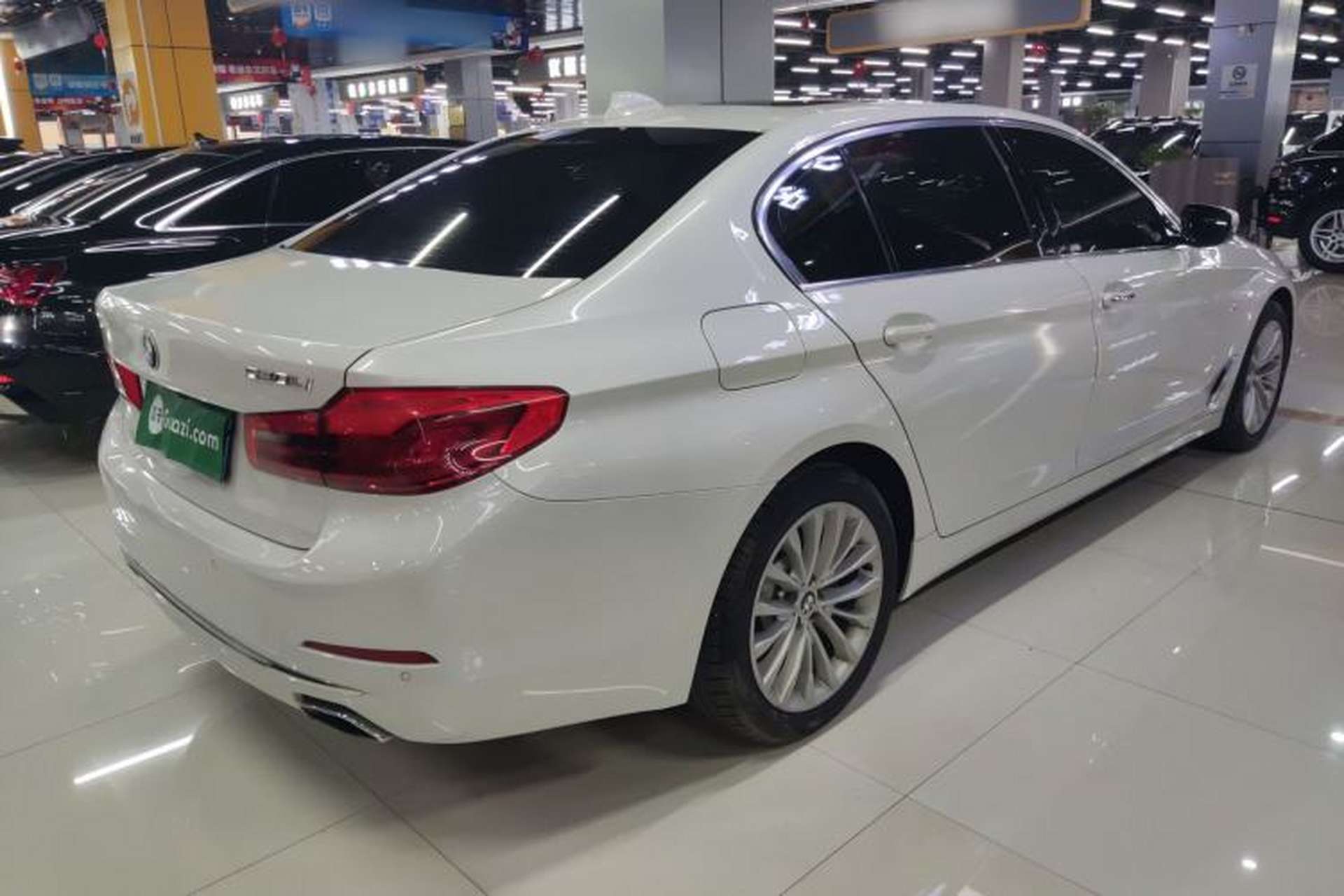 Used BMW 5 Series 2019 530Li Leading Model Luxury Package Rear Right 45 Deg