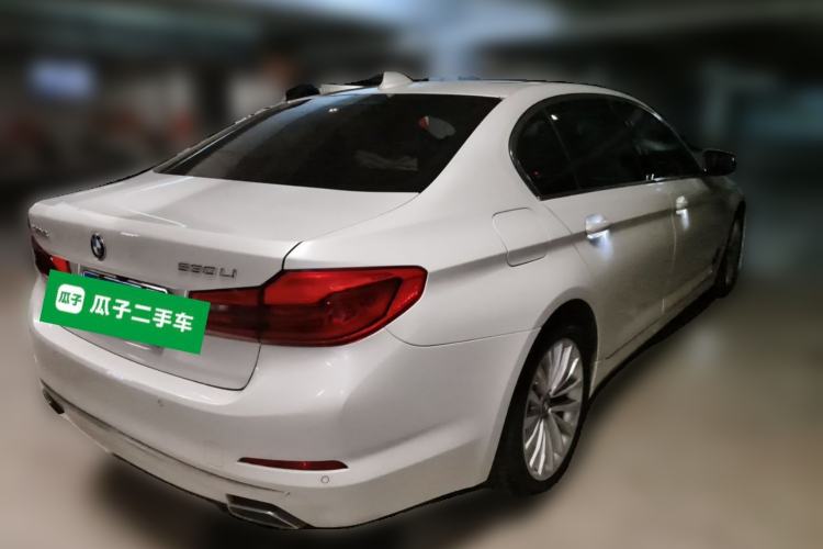Used BMW 5 Series 2019 Facelifted 530Li Leading Edition Luxury Package Rear Right 45 Deg