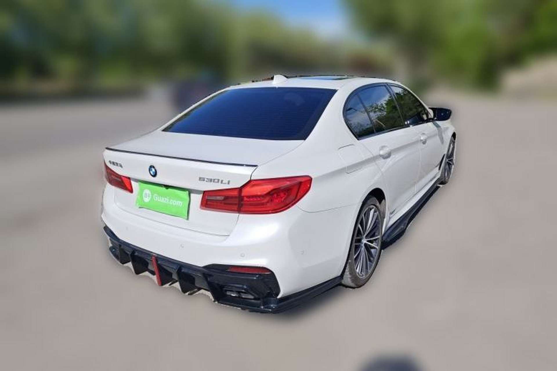 Used BMW 5 Series 2019 Restyled 530Li Luxury Edition M Sport Package Rear Right 45 Deg