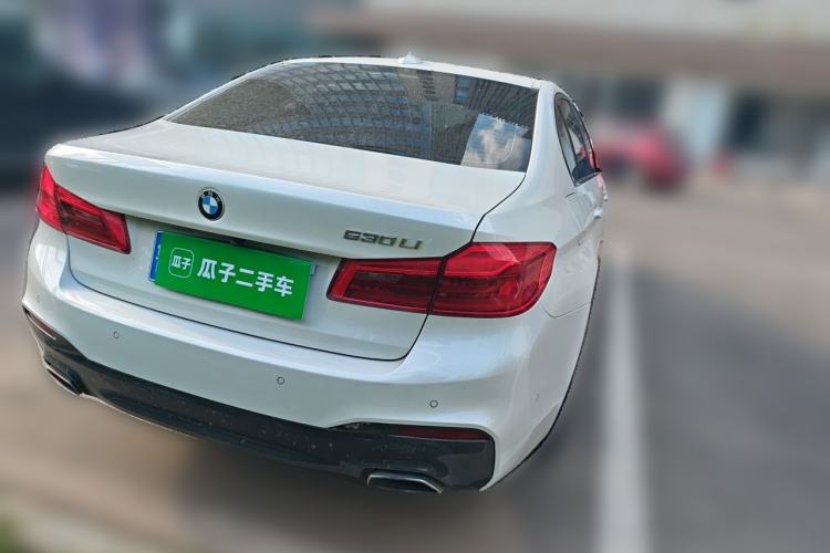 Used BMW 5 Series 2019 530Li Leading Model M Sport Package Rear Right 45 Deg