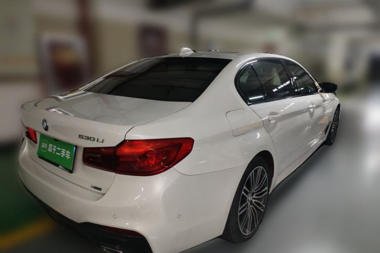 Used BMW 5 Series 2019 530Li xDrive M Sport Package Rear Right 45 Deg