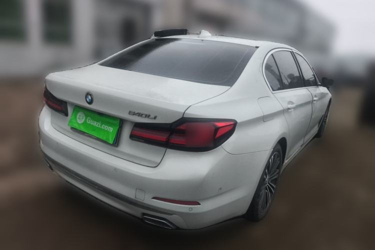 Used BMW 5 Series 2019 530Li Luxury Edition Premium Package Rear Right 45 Deg