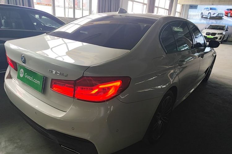 Used BMW 5 Series 2019 530Li xDrive M Sport Package Rear Right 45 Deg